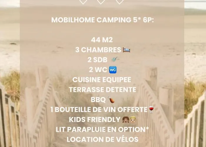 Mobilhome Ultimate Xxl 6p Mayotte 5 * Biscarrosse